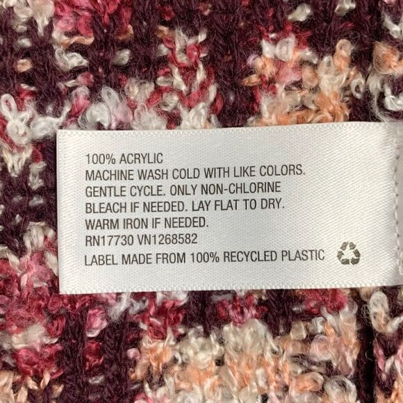 Mossimo Women’s Size L/XL Aztec Knit Oversized Open Front Cardigan - Picture 11 of 12